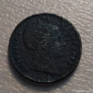 VENEZUELA 1/4 CENTAVO 1843 BC