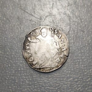 IMPERIO ESPAÑOL ITALIA MILAN FELIPE II 5 SOLDI S/F BC+/MBC- 2,06g