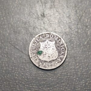 REPUBLICA DOMINICANA 2 1/2 CENTAVOS 1888
