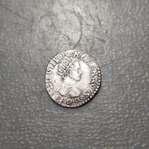 IMPERIO ESPAÑOL ITALIA NAPOLES FELIPE III 1/2 CARLINO S/F MBC