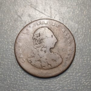 IMPERIO ESPAÑOL NAPOLES CARLOS III PUBLICA PUBBLICA 3 TORNESI 1756 ESCASA