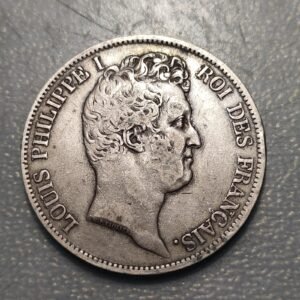 FRANCIA FRANCE LOUIS PHILIPPE I 5 FRANCOS 5 FRANCS 1830 A