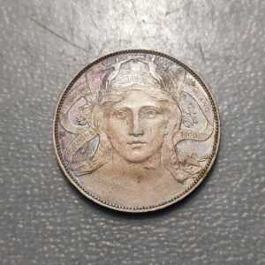 ITALIA REINO VITTORIO EMANUELE III BONO DE 20 CENTESIMI 1906 EXPOSICION MILAN EB