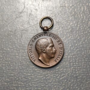 ITALIA VITTORIO EMANUELE III MEDALLA CONDECORACION MIGNON MINIATURA