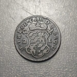 BELGICA BELGIUM LIEGE LIEJA 2 LIARDS 1751 MBC