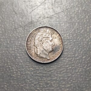 FRANCIA FRANCE LOUIS PHILIPPE I 50 CENTIMES 1846 A MBC+/EBC-