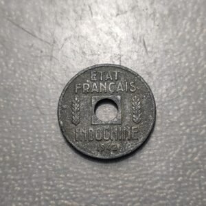 INDOCHINA FRANCESA FRENCH INDOCHINE 1/4 CENT 1942