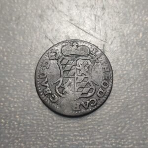 BELGICA BELGIUM LIEGE LIEJA 1 LIARD 1751 BC+/MBC