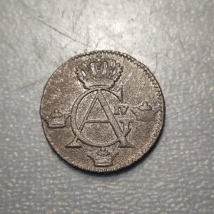 SUECIA SWEDEN GUSTAV IV ADOLF 1/4 SKILLING 1805 MBC