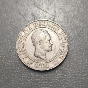 BELGICA BELGIUM LEOPOLD I 20 CENTIMES 1861 MBC