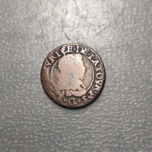 FRANCIA FRANCE BOULLION & SEDAN DOUBLE TOURNOIS 1632