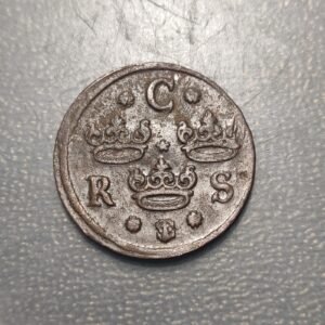 SUECIA SWEDEN KRISTINA 1/4 ORE 1635?