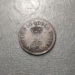 ITALIA LUCCA CARLO LUDOVICO CARLOS LUIS BORBON 1 SOLDO 1826 EBC-/EBC