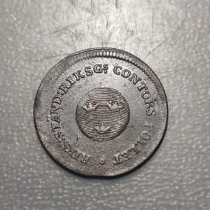 SUECIA SWEDEN GUSTAV IV ADOLF 1/2 SKILLING 1799 MBC