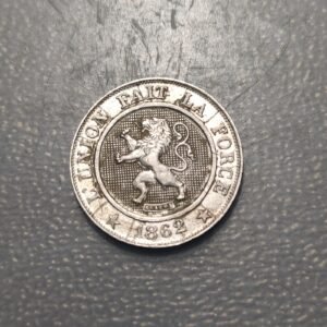 BELGICA BELGIUM LEOPOLD I 10 CENTIMES 1862 EBC