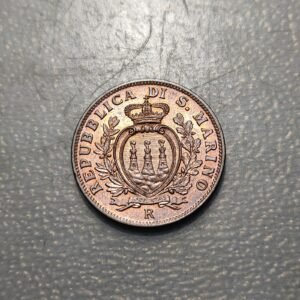 SAN MARINO 10 CENTESIMI 1938 SC UNC BRILLO ORIGINAL