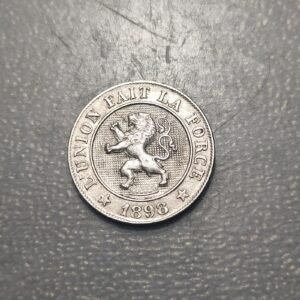 BELGICA BELGIUM LEOPOLD II 10 CENTIMES 1898 MBC+/EBC