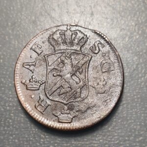 SUECIA SWEDEN FREDERICK I 2 ORE SILVERMYNT 1766 MBC/MBC+