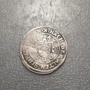 ALEMANIA GERMANY ERFURT 1/24 THALER 1623 BC+/MBC