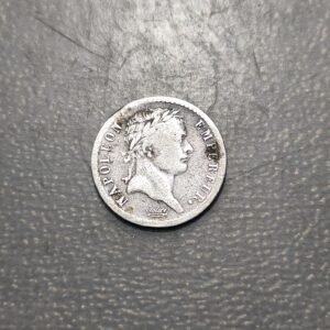 FRANCIA FRANCE NAPOLEON BONAPARTE 1/2 FRANC 1808 A BC+