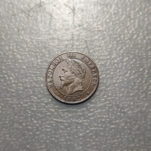 FRANCIA FRANCE NAPOLEON III 1 CENTIME 1862 A EBC+/SC