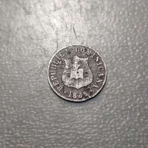 REPUBLICA DOMINICANA 2 1/2 CENTAVOS 1888