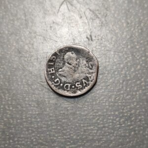 ESPAÑA FELIPE III DINERO VIC 1611