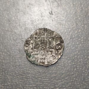ESPAÑA TOLEDO ENRIQUE II CORNADO (1368-1379) AB. 492.2
