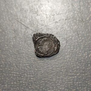 ESPAÑA ZARAGOZA FELIPE V DINERO 1711