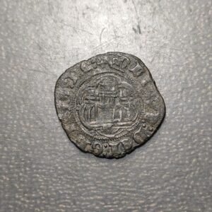 ESPAÑA BURGOS ENRIQUE III BLANCA (1390-1406) AB. 597