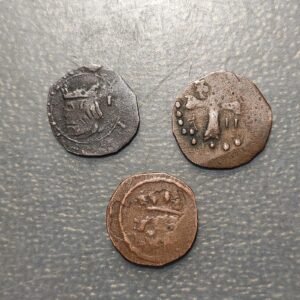 ESPAÑA MALLORCA LOTE DE 3 MONEDAS FALSIFICADAS