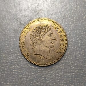 FRANCIA FRANCE NAPOLEON BONAPARTE JETON SPIEL MARKE EBC 24 mm