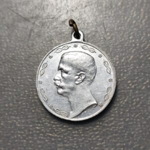 ITALIA MEDALLA REINO VITTORIO EMANUELE III ALUMINIO 28x19mm