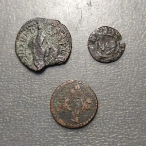 ESPAÑA CATALUÑA LOTE 3 MONEDAS BARCELONA LERIDA VICH