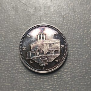 MEDALLA RELIGIOSA ANDORRA MARE DE DEU DE MERITXELL PLATA