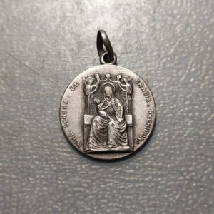 MEDALLA RELIGIOSA ARCHIDONA MÁLAGA NUESTRA SEÑORA DE GRACIA METAL PLATEADO