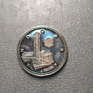 MEDALLA RELIGIOSA ANDORRA VIRGEN MARE DE DEU DEL REMEI SANTA COLOMA PLATA