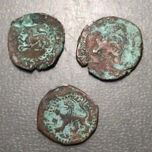 ESPAÑA SEGOVIA BURGOS TOLEDO FELIPE II LOTE DE 3 MONEDAS DE 2 CUARTOS
