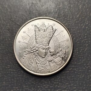 MEDALLA RELIGIOSA VALENCIA VIRGEN DE LOS DESAMPARADOS PLATA 30 mm