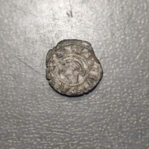 ESPAÑA TOLEDO ALFONSO I DE ARAGON DINERO (1109-1126) AB.25
