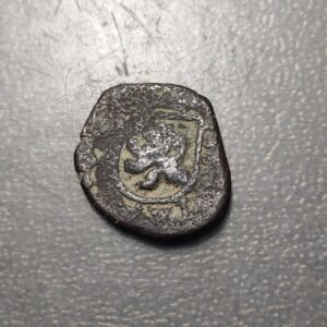 ESPAÑA VALLADOLID CARLOS II 2 MARAVEDIS 1680 VD