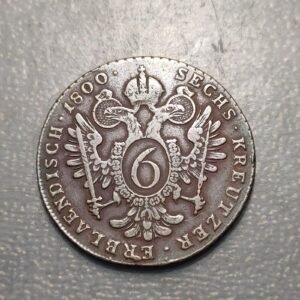 AUSTRIA 6 KREUZER 1800 B MBC/MBC+