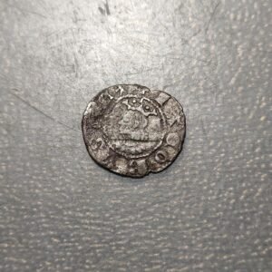 ESPAÑA BARCELONA JAIME II DINERO S/F (1291-1327) CyS:348