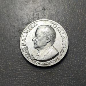 RUSIA RUSSIA ITALIA CRIMEA MEDALLA PARTITO COMUNISTA PALMIRO TOGLIATTI
