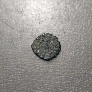 IMPERIO ESPAÑOL SICILIA JUAN II DINERO (1458-1479) C-S:983 OXIDACIONES