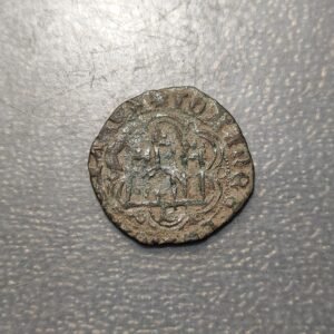 ESPAÑA BURGOS JUAN II BLANCA (1406-1454) AB.624
