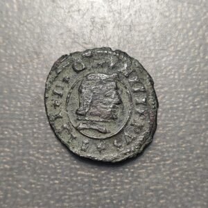 ESPAÑA CORDOBA FELIPE IV 16 MARAVEDIS 1663 (T)