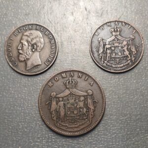 RUMANIA ROMANIA LOTE DE 3 MONEDAS