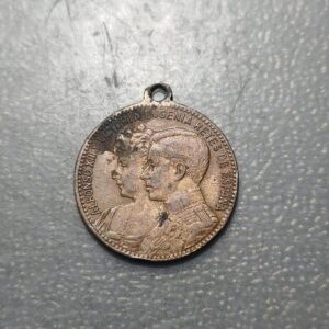 MEDALLA ESPAÑA MADRID 1906 ALFONSO XIII ENLACE REAL VICTORIA EUGENIA
