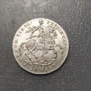 MEDALLA AUSTRIA 1642 ARCH FERDINANDO CAROL 2 DUCADOS CONMEMORATIVE RESTRIKE 1963